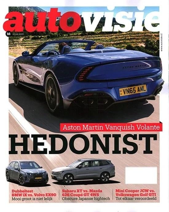 Autovisie 16 2025 : VW Golf GTI  - Mini JCW - Mazda 626 GT, Ophalen of Verzenden, Gelezen, Algemeen
