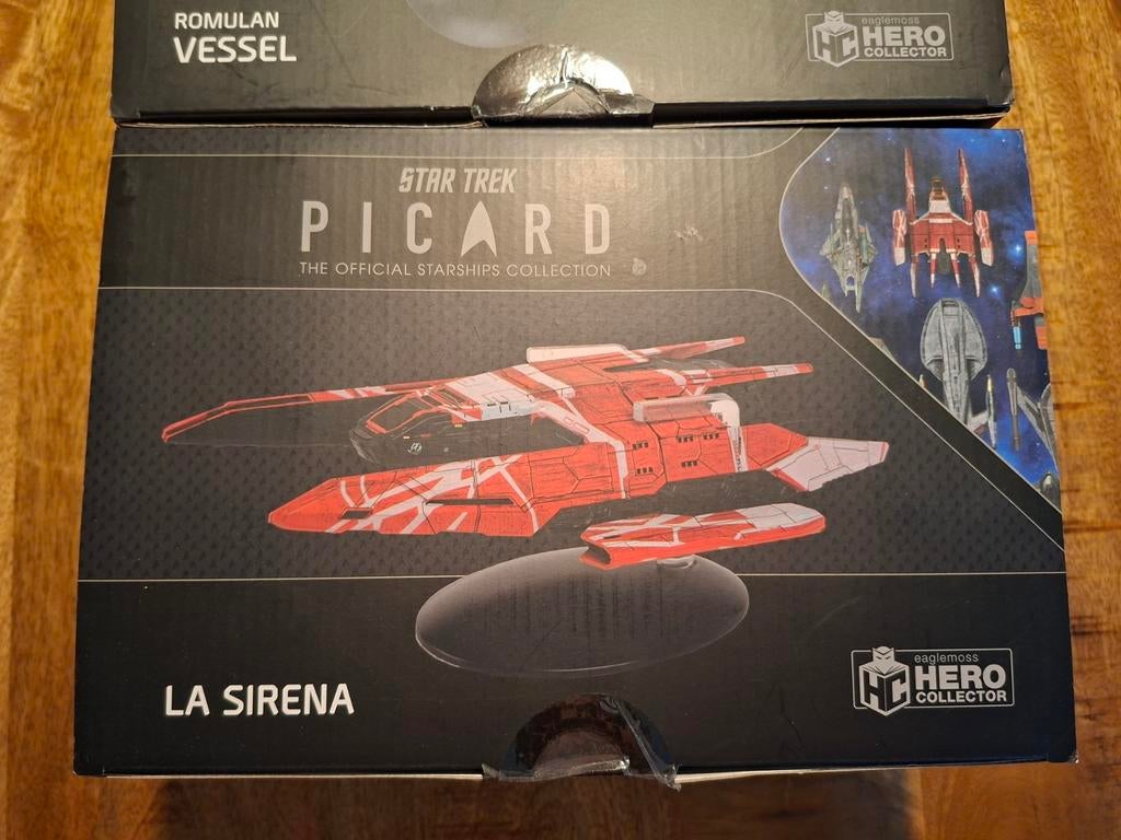Star trek picard voertuigen, Ophalen of Verzenden, Nieuw, Beeldje, Replica of Model