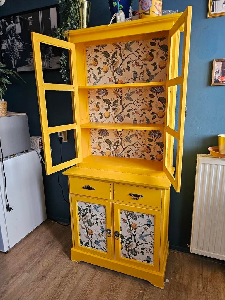 Hippe buffetkast, Ophalen, Gebruikt, 25 tot 50 cm, 150 tot 200 cm