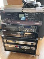 Partij studio apparatuur en kabels voor studio of muziekband, Ophalen, Gebruikt, 20 kanalen of meer, Microfooningang