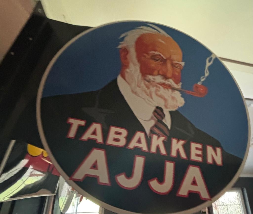 emaille reclamebord ajja en boule nationale, Ophalen of Verzenden, Nieuw, Reclamebord