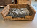 Grote zware hondenmand riet 100 * 75 cm met kussen, Dieren en Toebehoren, Hondenmanden, Ophalen, Riet