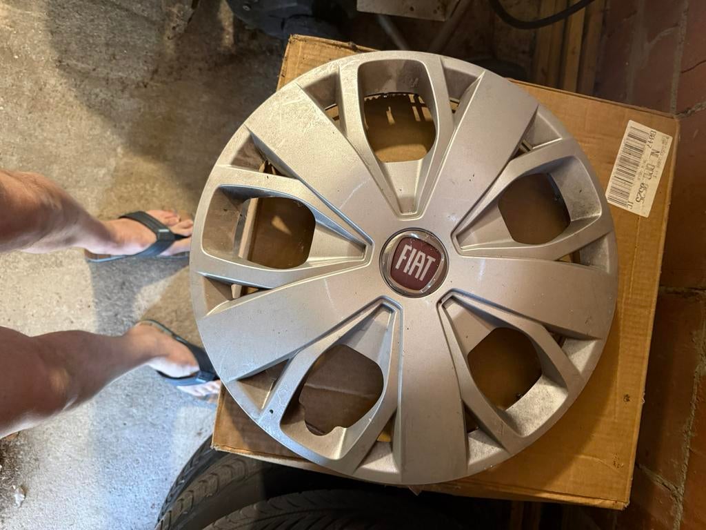 Wieldoppen Fiat Ducato., Auto diversen, Wieldoppen, Ophalen of Verzenden, Zo goed als nieuw