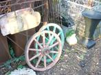 Karrewiel karrenwiel wagenwiel spinnewiel stalraam- wiel, Ophalen, Nieuw