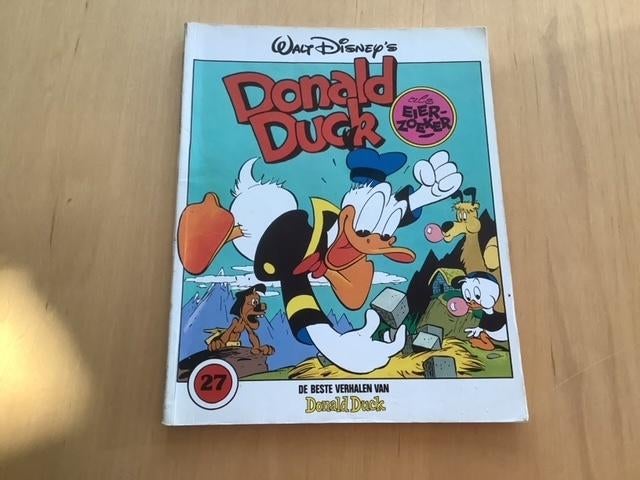 DONALD DUCK stripboek als eierzoeker (nummer 27), Eén stripboek, Ophalen of Verzenden, Gelezen, Walt Disney