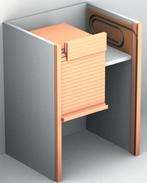 6x Häfele roldeurmat eiken 600mm breed - voor kast, Ophalen, Gebruikt