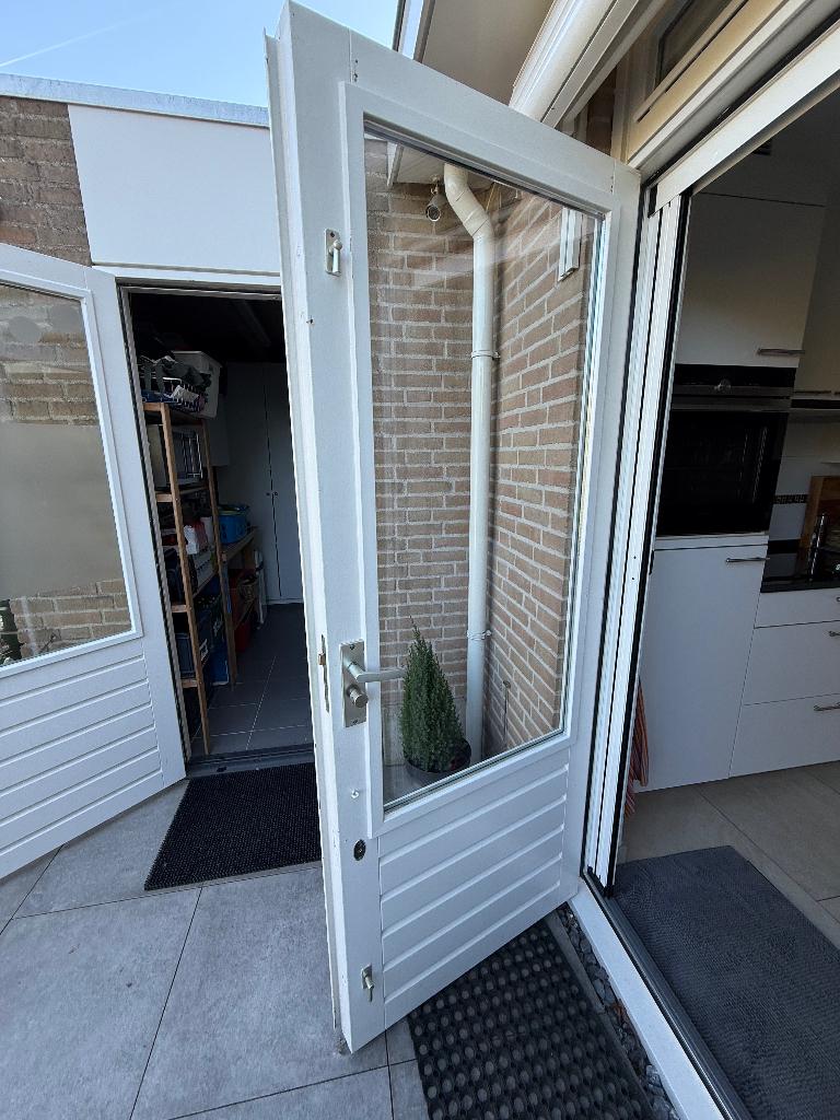 Buitendeur, Ophalen, Gebruikt, 80 tot 100 cm, Buitendeur