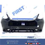W205 BUMPER C63 AMG ACHTERBUMPER + UITLAATSIERSTUKKEN SET A2, Auto-onderdelen, Gebruikt, -, Ophalen of Verzenden, Achter