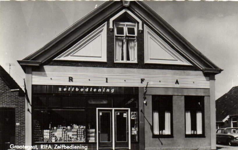 Grootegast, RIFA Zelfbediening - ongelopen, Ophalen of Verzenden, Voor 1920, Ongelopen, Groningen