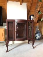 Upcycled vitrinekast | dressoir merlot rood, Huis en Inrichting, Kasten | Dressoirs, Ophalen, Gebruikt, 50 tot 100 cm, 25 tot 50 cm