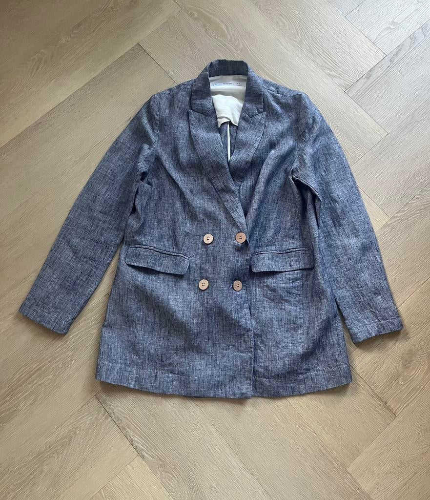Mango linnen blazer, jasje maat S, 36 NIEUW, Kleding | Dames, Mango, Nieuw, Jasje, Maat 36 (S)