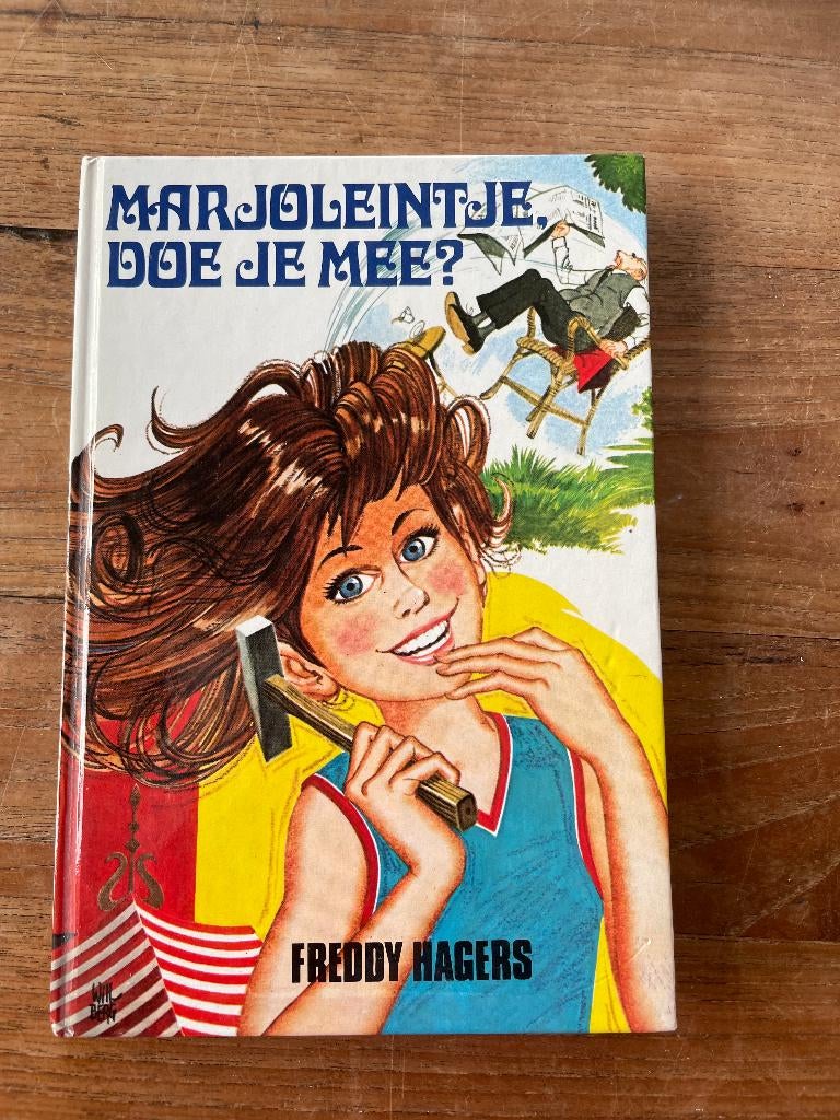 Marjoleintje, doe je mee? Geschreven: Freddy Hagers., Ophalen of Verzenden, Zo goed als nieuw, Freddy Hagers, Fictie