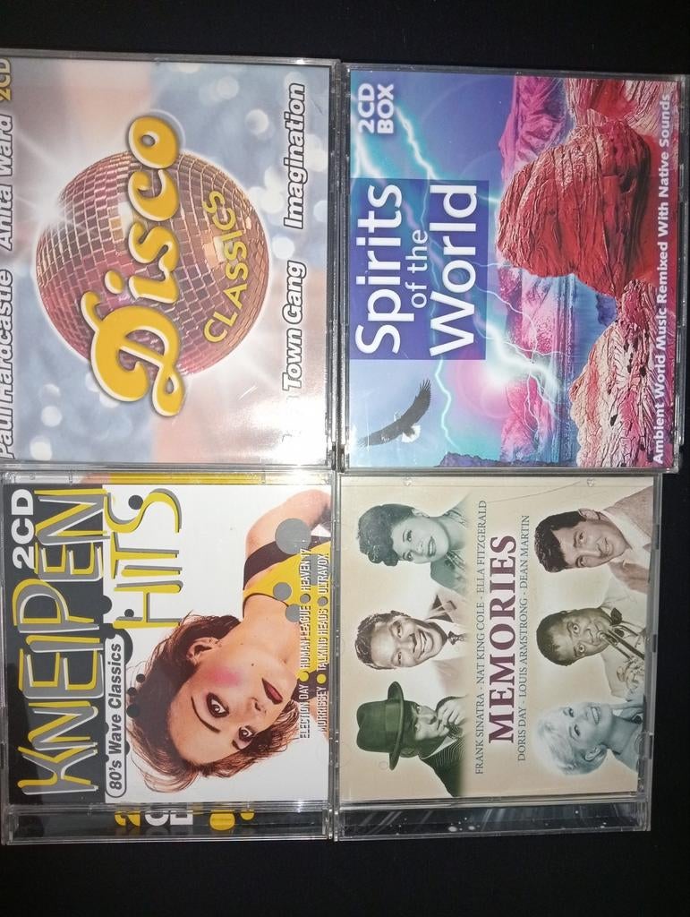 4 cd,s, Cd's en Dvd's, Cd's | Humor en Cabaret, Ophalen of Verzenden, Zo goed als nieuw