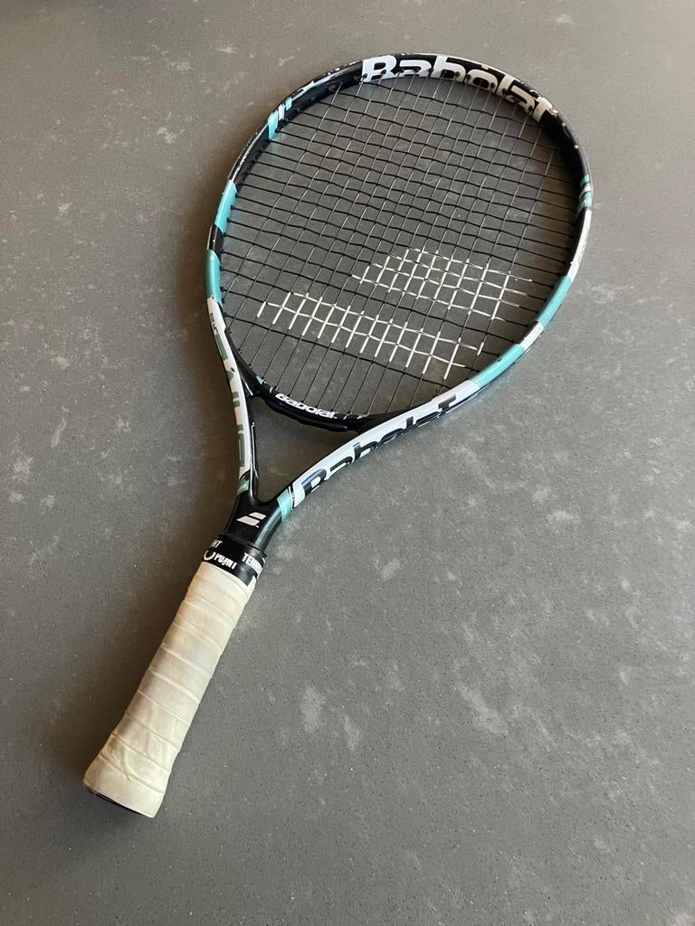 Babolat tennis racket kinderen, Ophalen of Verzenden, Zo goed als nieuw, L0, Racket