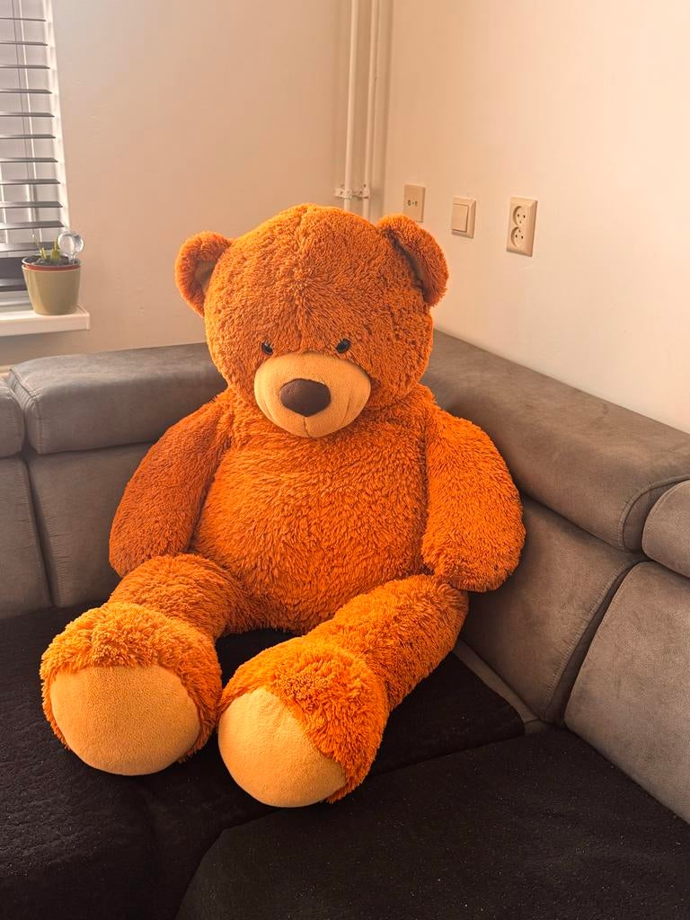 Grote zachte knuffelbeer - Ideaal voor knuffels, Ophalen, Overige merken, Overige karakters, Beer