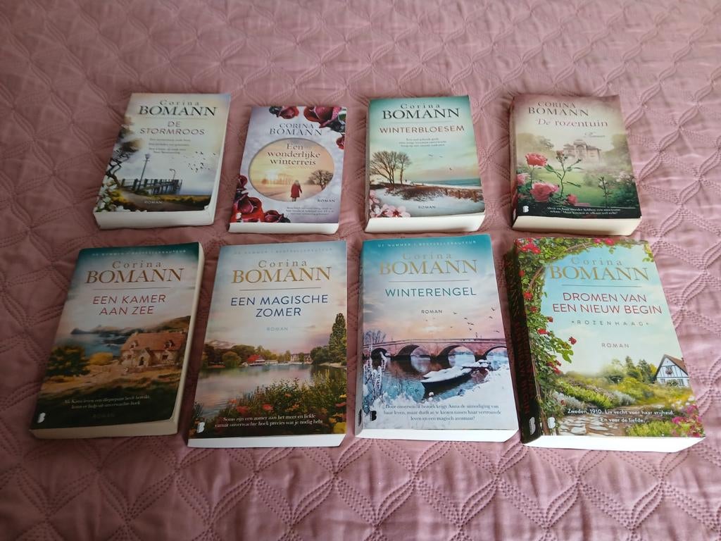 Corina Bomann boeken - 8 romans, Boeken, Ophalen of Verzenden, Gelezen, Corina Bomann, Nederland