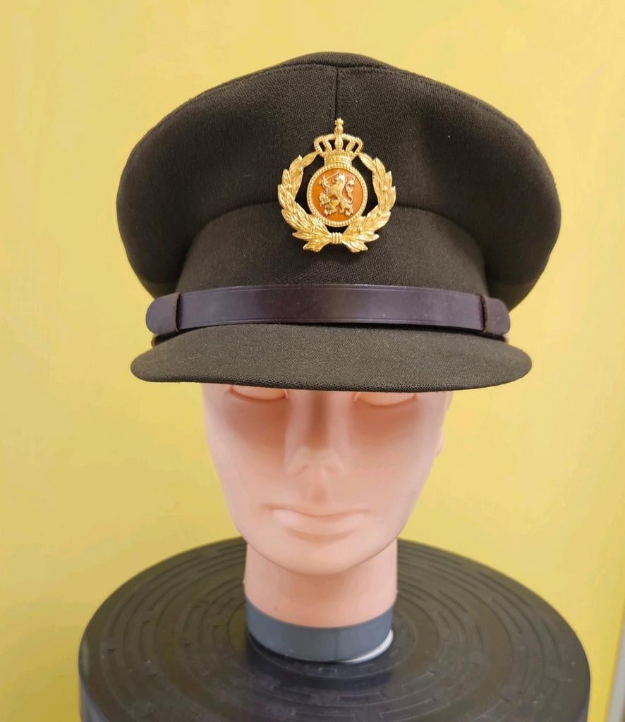 Officierspet KL, Ophalen of Verzenden, Landmacht, Nederland, Helm of Baret