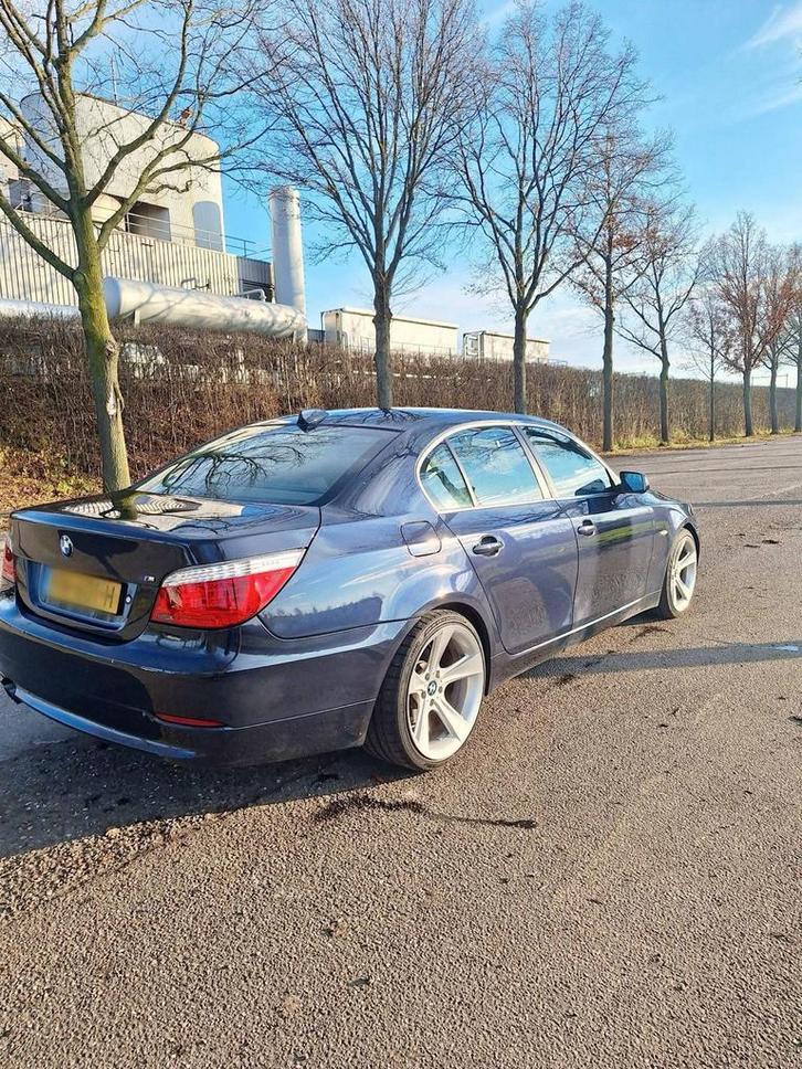 BMW 5-Serie 2.5 I 523 2007 Blauw, Auto's, BMW, Particulier, 5-Serie, Benzine, B, Sedan, Handgeschakeld, Origineel Nederlands, Blauw