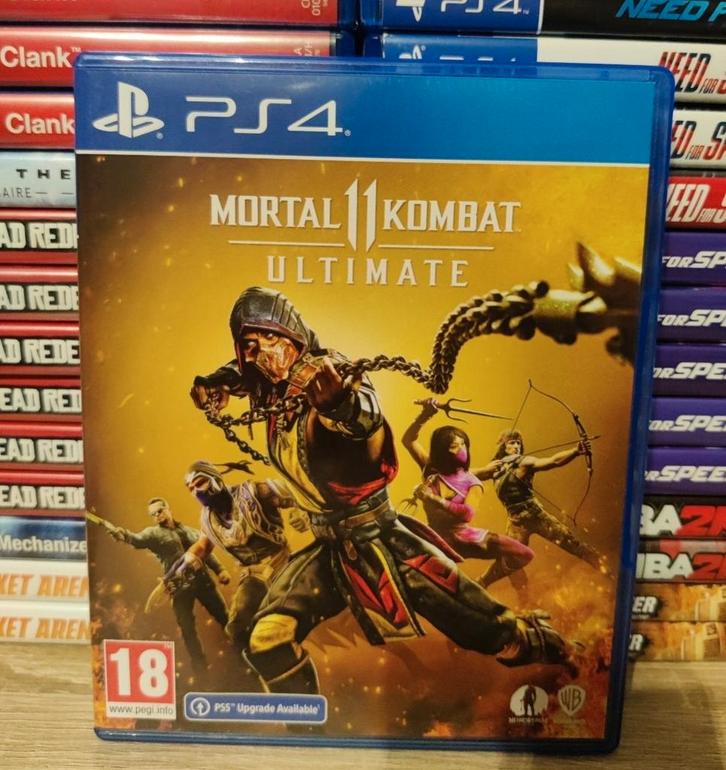 Mortal Kombat 11 ultimate playstation 4, Spelcomputers en Games, Games | Sony PlayStation 4, Zo goed als nieuw, Vechten, 1 speler