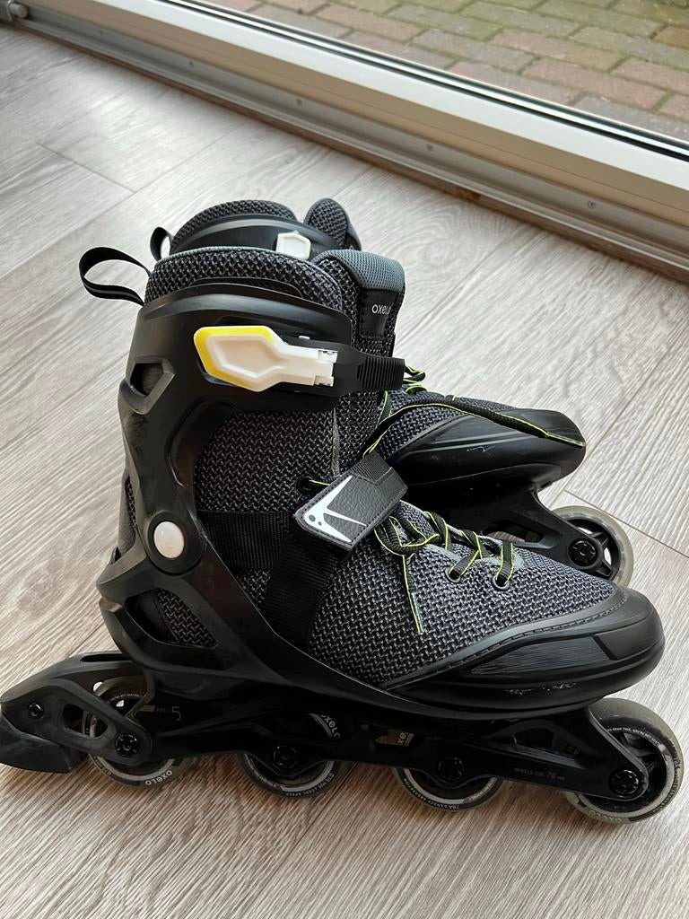 Oxelo Inline Skates - Maat 45 - Zwart/Grijs / accessoires, Overige merken, Heren, Ophalen of Verzenden, Zo goed als nieuw
