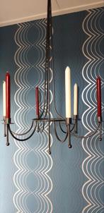 Kandelaar hangend model, metalen frame., Ophalen