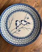 Bunzlau Castle dinerbord 25cm Unikat vogels, Ophalen of Verzenden, Zo goed als nieuw, Aardewerk, Bord(en)
