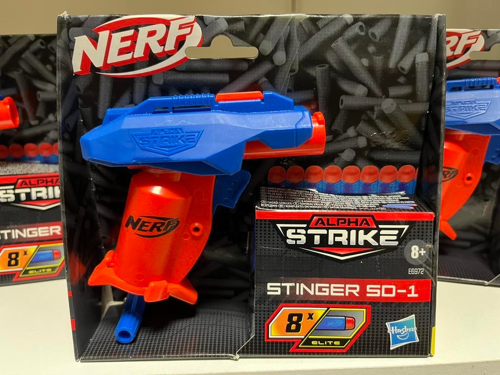 Hasbro Nerf Alpha Strike Stinger SD-1 voor kinderfeestjes, Ophalen, Nieuw