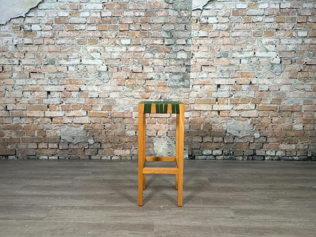 Gispen Hutten Berlage Barkruk groen bij TheReSales, Huis en Inrichting, Barkrukken, Ophalen of Verzenden