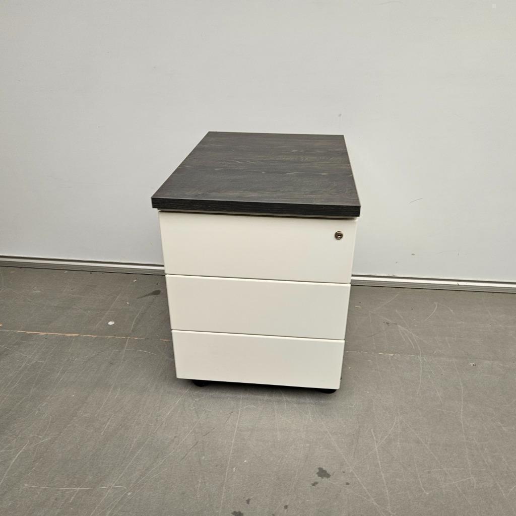 Ladeblok ladekasten verrijdbaar 3 laden 56x43x58 cm, Huis en Inrichting, Kasten | Ladekasten, Ophalen, Gebruikt, 50 tot 100 cm