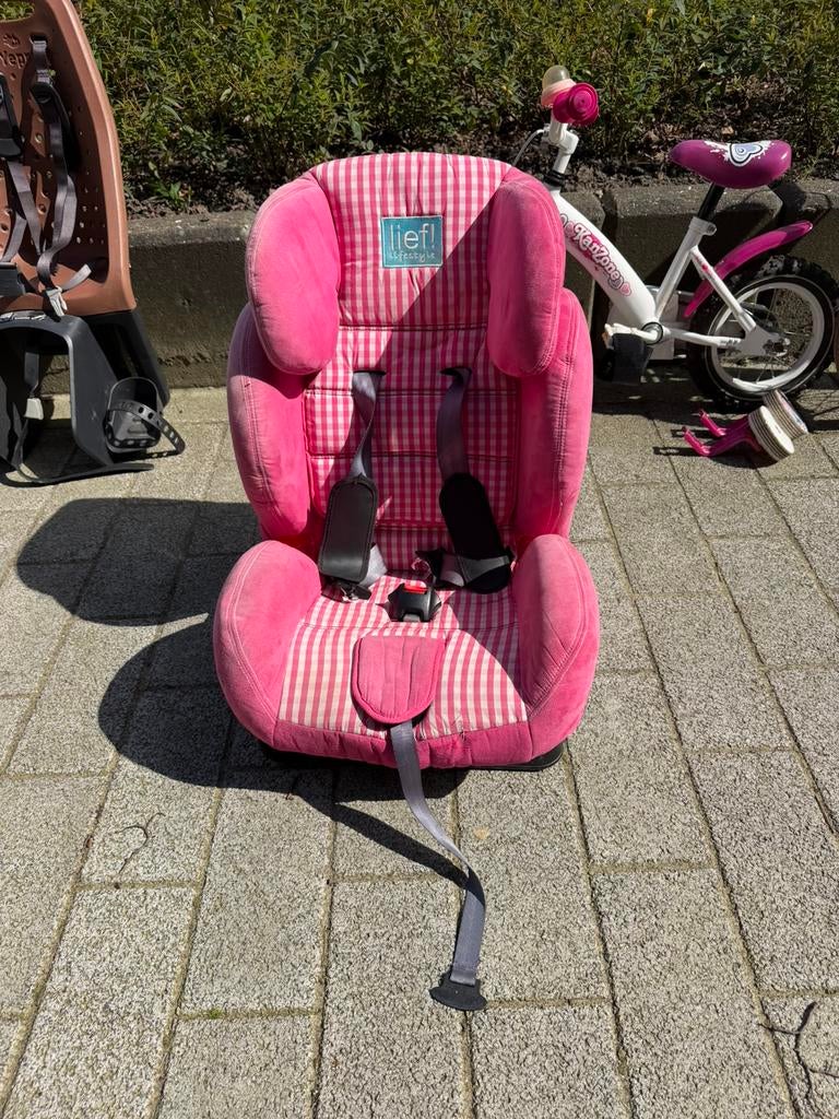 autostoel Lief, Autogordel, 15 t/m 36 kg, Slaapstand, Zo goed als nieuw