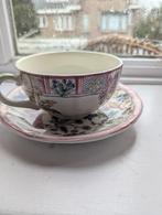 Gien Jardin Imaginaire Kop en Schotel - 4 stuks, Nieuw, Ophalen of Verzenden, Overige stijlen, Kop(pen) en/of Schotel(s)