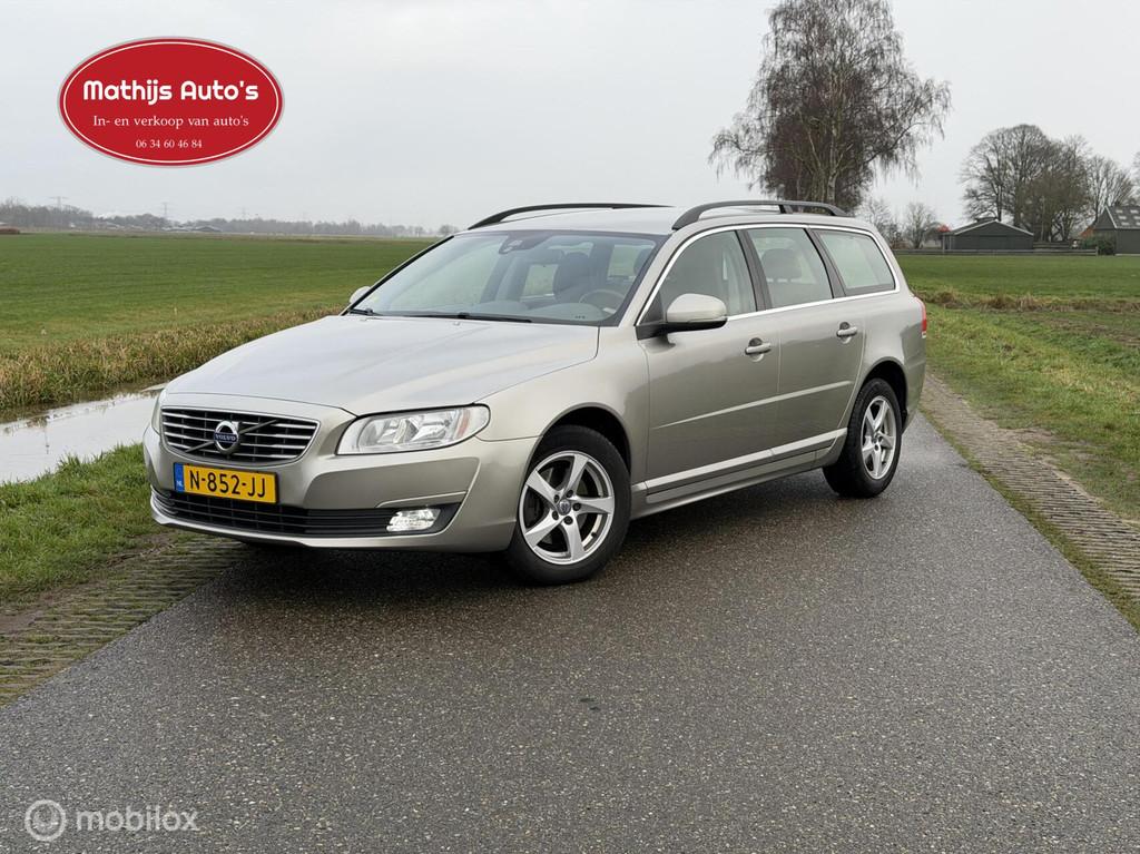 Volvo V70 2.0 D2 Dynamic Edition nette auto! Inkl. BTW!, Auto's, Volvo, Voorwielaandrijving, 1800 kg, Euro 6, 4 cilinders