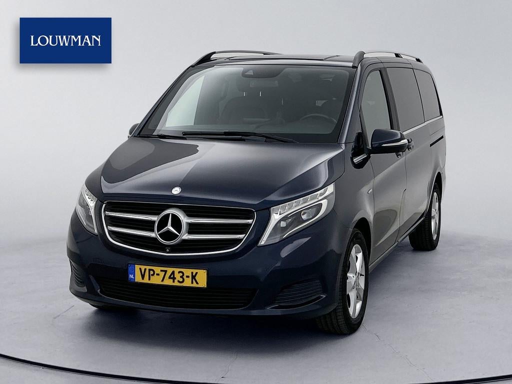 Mercedes-Benz V-Klasse 250 BlueTEC Lang DC Avantgarde Burmes, Auto's, Automaat, Achterwielaandrijving, Gebruikt, Blauw