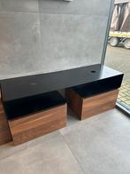 Sanibell onderkasten met stalen frame 140 cm, Ophalen, Zo goed als nieuw