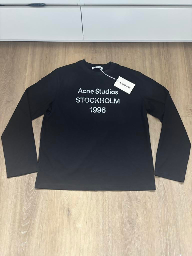 Acne studios longsleeve zwart dames/heren, Ophalen of Verzenden, Zo goed als nieuw, Zwart