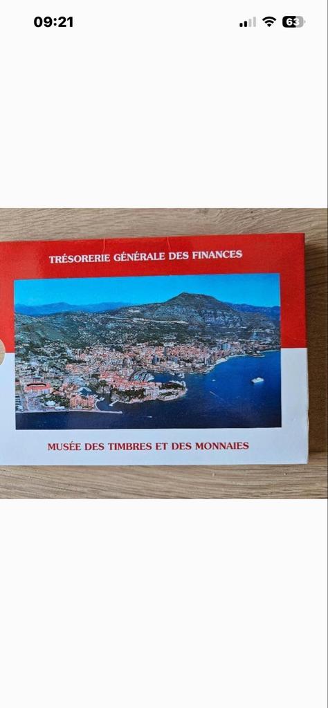 Muntset 2002 fdc Monaco, Postzegels en Munten, Munten | Europa | Euromunten, Ophalen of Verzenden, Monaco, Overige waardes, Setje