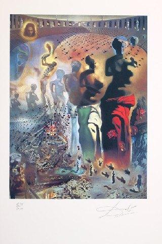 Salvador Dali Lithografie"The Hallucinogenic Toreador"Ges Ge, Ophalen of Verzenden