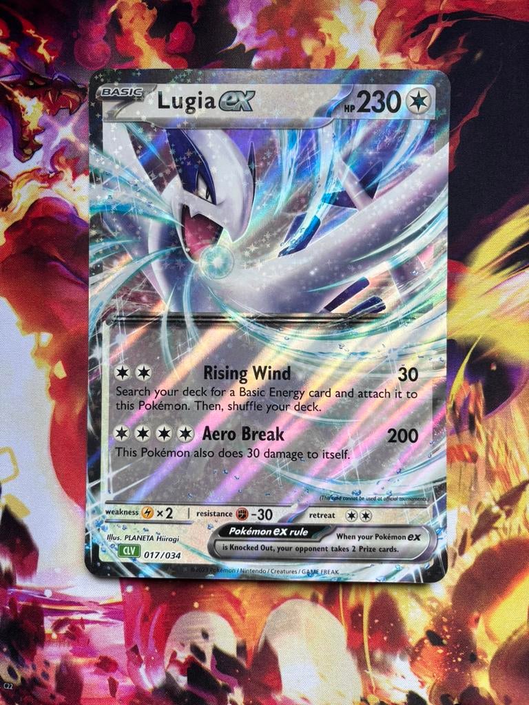 Pokemon Lugia Jumbo Kaart, Ophalen of Verzenden, Nieuw, Losse kaart, Foil