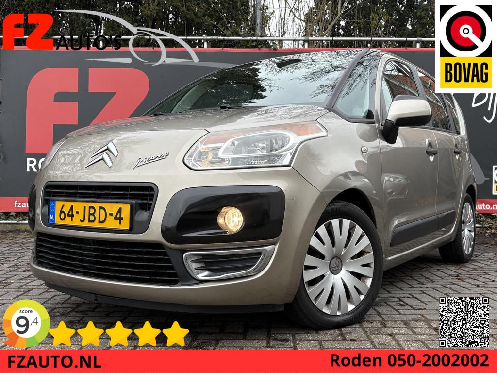Citroen C3 Picasso 1.4 VTi Aura - Airconditioning - Cruise C, Auto's, Citroën, Voorwielaandrijving, Euro 5, Gebruikt, Beige