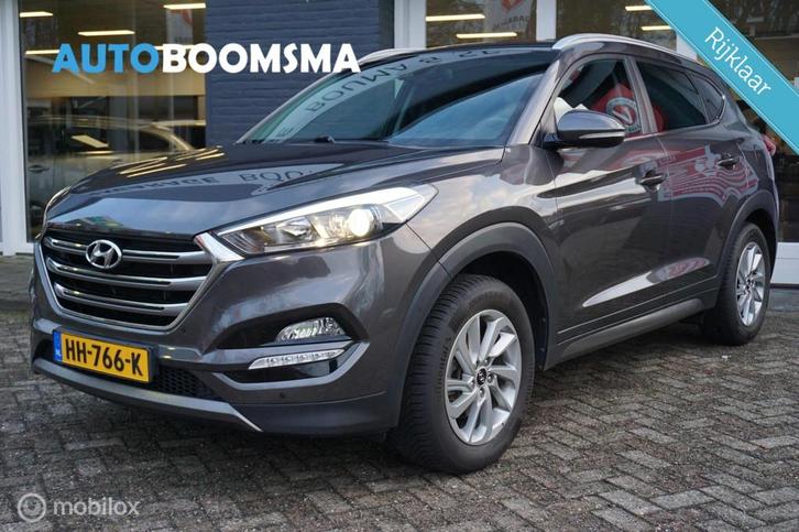 Hyundai Tucson 1.6 GDi 132pk i-Motion Clima Cruise Navi 2xPD, Auto's, Hyundai, Bedrijf, Te koop, Tucson, ABS, Airbags, Airconditioning