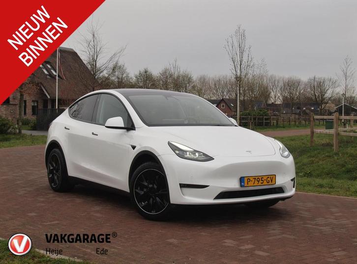 Tesla Model Y Long Range AWD 75 kWh NL-Auto | Panoramadak |, Auto's, Tesla, Bedrijf, Te koop, Model Y, 4x4, ABS, Airbags, Airconditioning