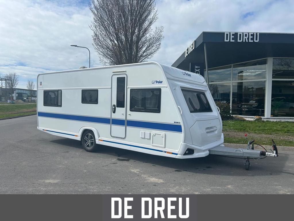 Polar Blueline 590 S | enkele bedden | ALDE vloerverwarming, Caravans en Kamperen, Caravans, Storgatan 52
917 82   Dorotea, Bedrijf