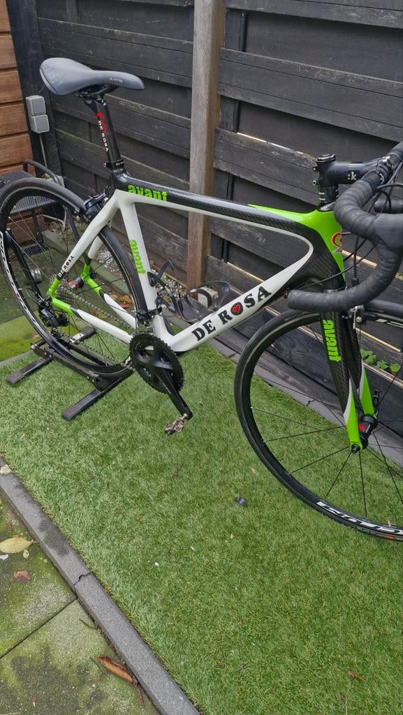 De Rosa Avant carbon nieuwstaat 54 cm, Carbon, Zo goed als nieuw, Meer dan 20 versnellingen, 53 tot 57 cm