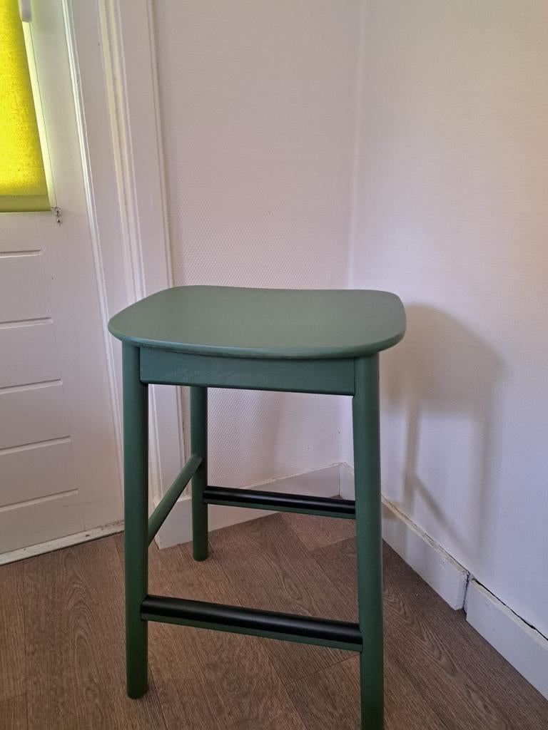 Ikea kruk Ronninge groen, 1 kruk, Ophalen, Zo goed als nieuw, 60 tot 90 cm