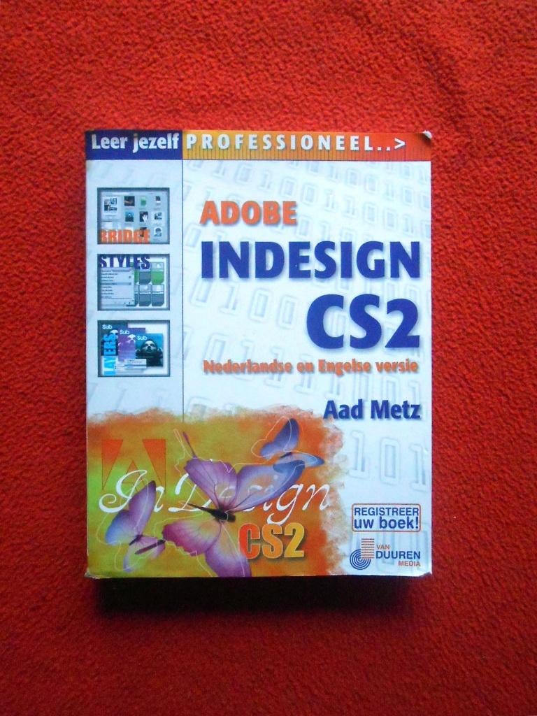 Adobe Indesign CS2 (Nederlandse en Engelse versie), Ophalen of Verzenden, Gelezen, Software