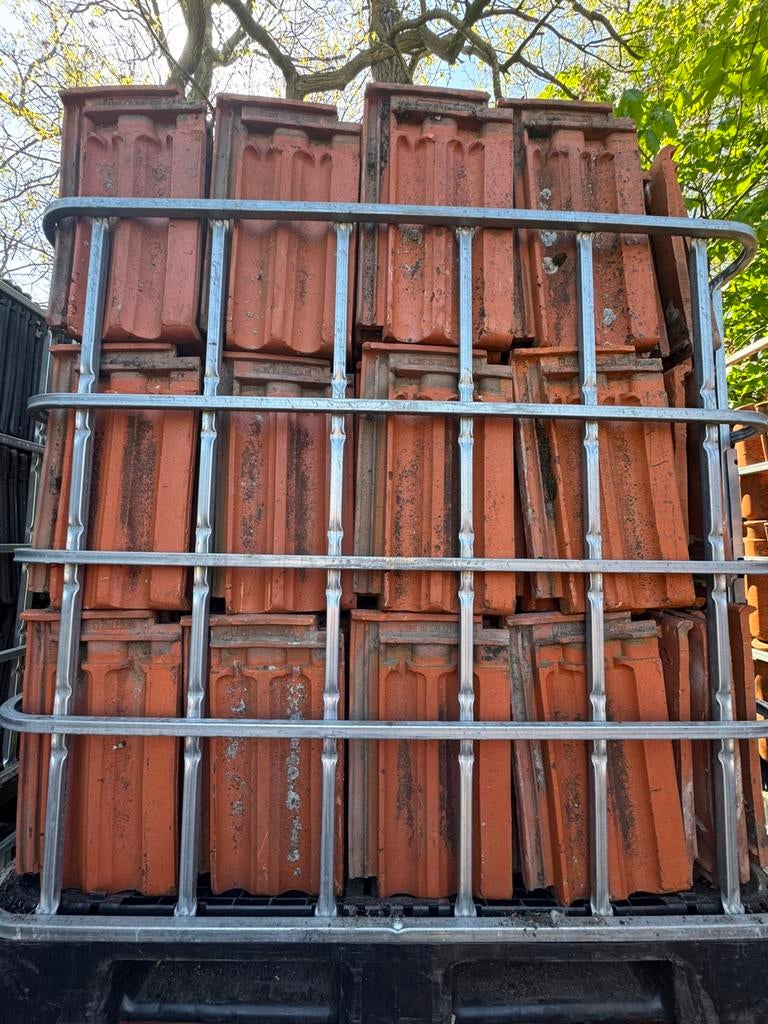 2.400 nette partij vlakke mulden rood Jos Kurstjens, Ophalen of Verzenden