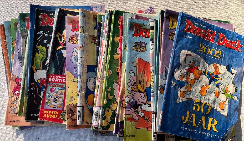 Donald Duck tijdschrift jaar 2002, Verzamelen, Tijdschriften, Kranten en Knipsels, Ophalen of Verzenden, 1980 tot heden, Tijdschrift