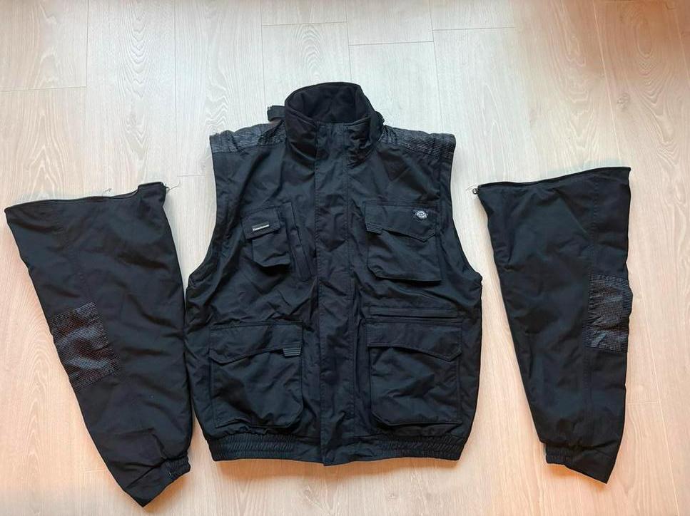 Dickies Workwear Zwarte Jas L, Kleding | Heren, Jassen | Winter, ., Zwart, Ophalen of Verzenden, Zo goed als nieuw