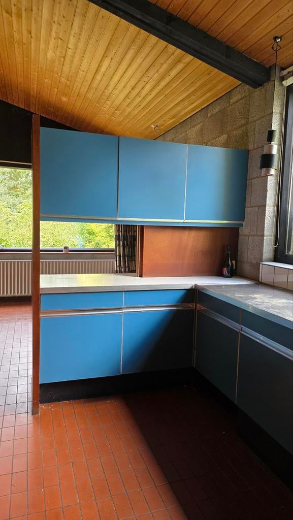 Retro bulthaup keuken, Ophalen, Gebruikt, Blauw, Overige typen