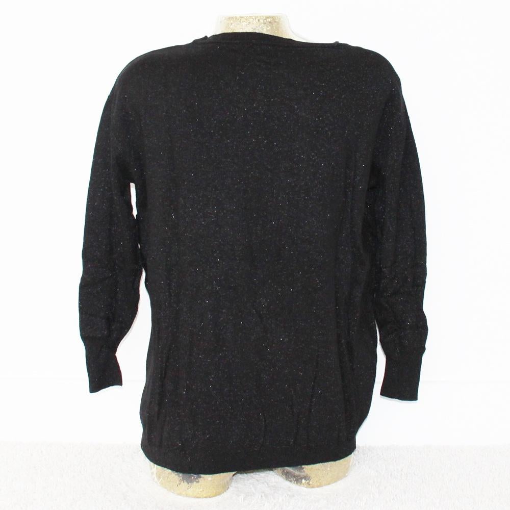 Mooie Zwarte Giada Trui - 80 (L) € 50,-, Zwart, Maat 42/44 (L), Giada, Ophalen of Verzenden